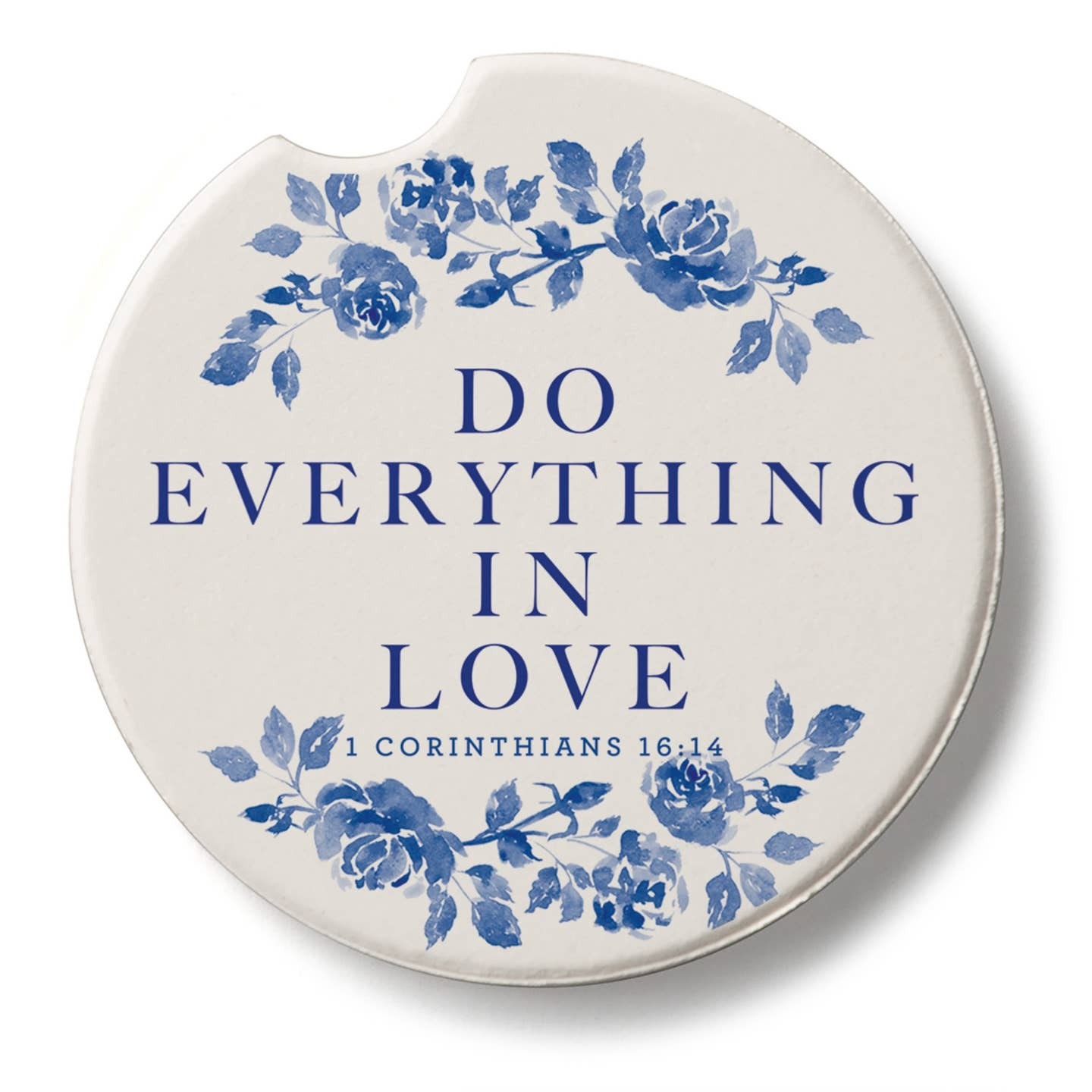 CounterArt and Highland Home Everything in Love Stone Car Coaster