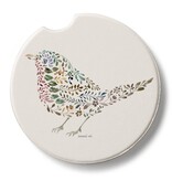 CounterArt and Highland Home From Nature Bird Stone Car Coaster
