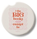 CounterArt and Highland Home I Like Big Books Stone Car Coaster
