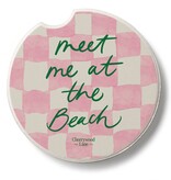 CounterArt and Highland Home Meet at Beach Stone Car Coaster