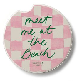 CounterArt and Highland Home Meet at Beach Stone Car Coaster