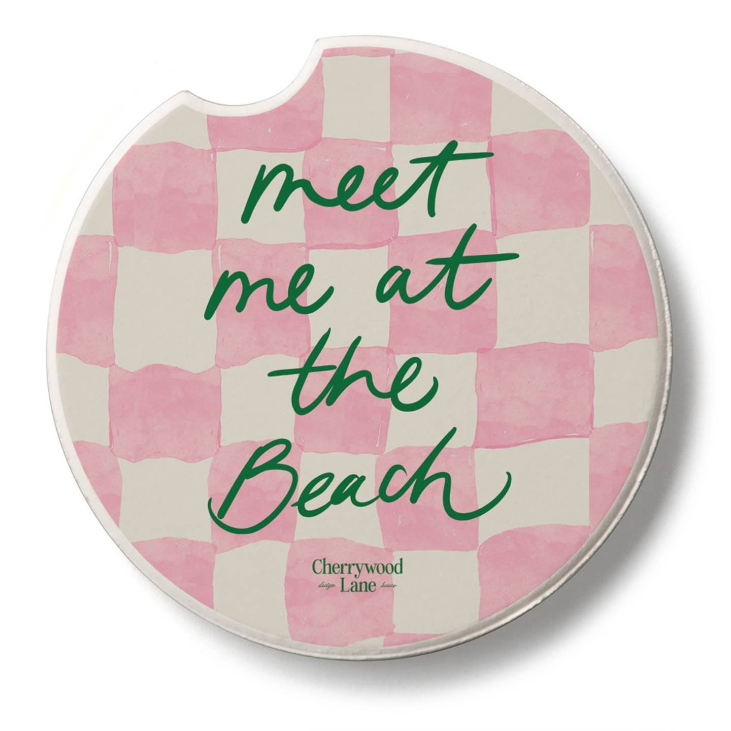 CounterArt and Highland Home Meet at Beach Stone Car Coaster