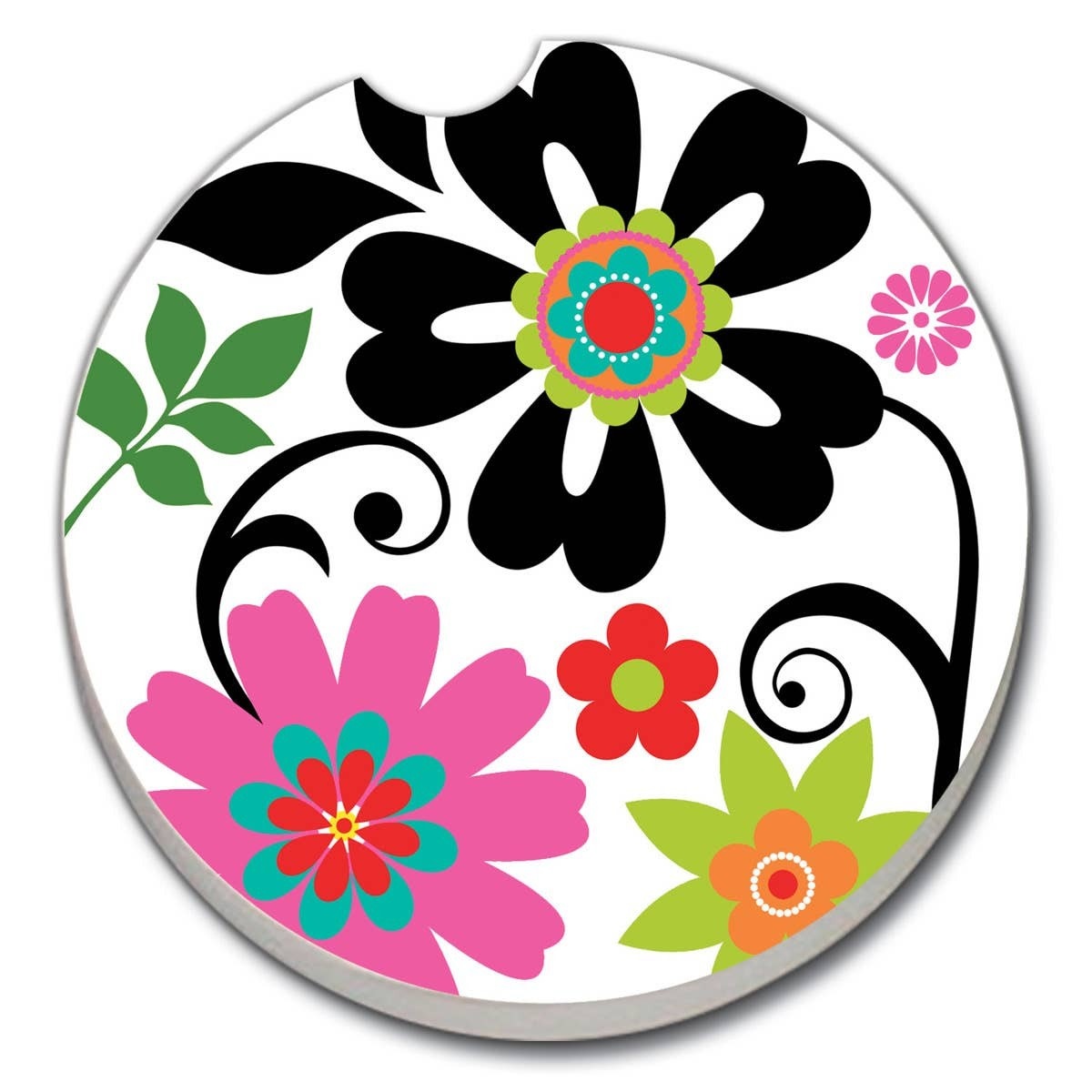 CounterArt and Highland Home Metro Bold Stone Car Coaster