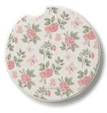 CounterArt and Highland Home Pretty Coquette Stone Car Coaster