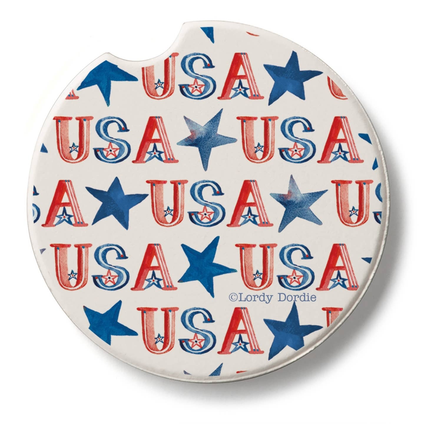 CounterArt and Highland Home USA Repeat Stone Car Coaster