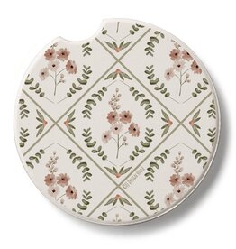 CounterArt and Highland Home Wildflowers Stone Car Coaster