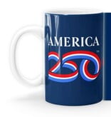 America250 Logo Navy  Mug