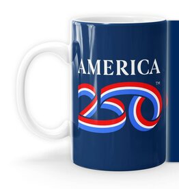 America 250 Logo Navy  Mug