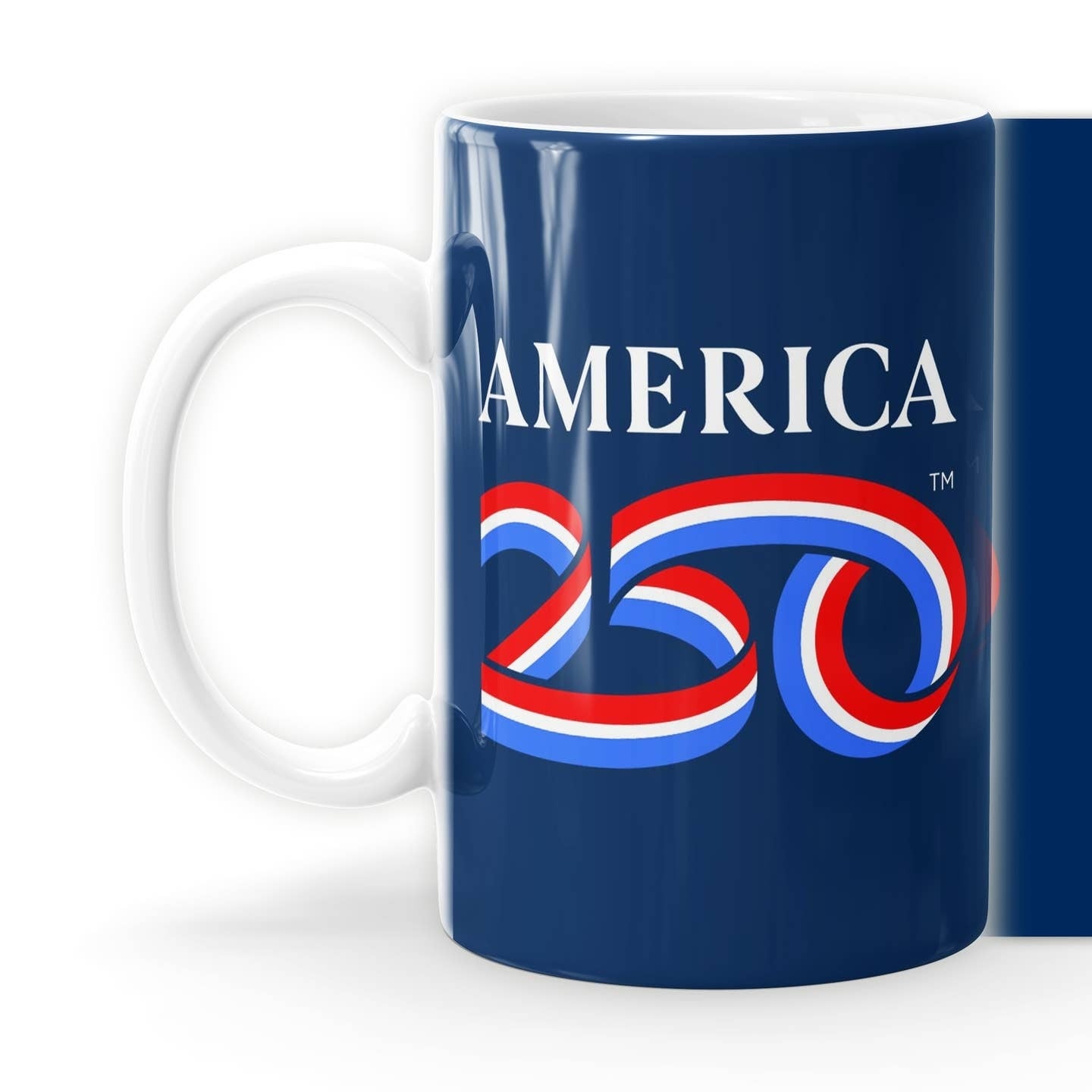 America250 Logo Navy  Mug