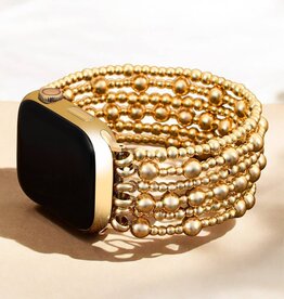 Cape Diablo Golden Demure Stretch Apple Watch Strap