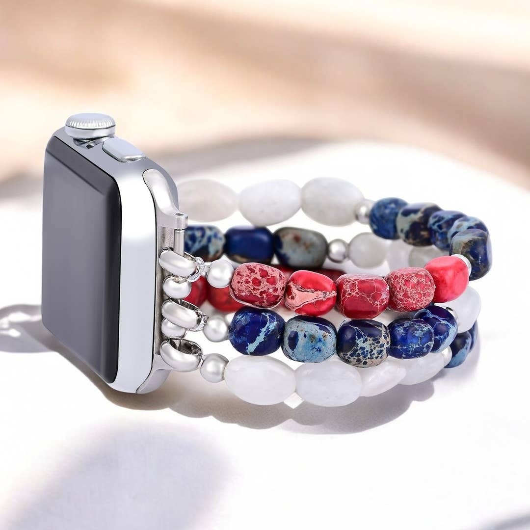 Cape Diablo Independence Flame Stretch Apple Watch Strap July 4th