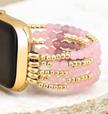 Cape Diablo Rose Quartz Radiance Stretch Apple Watch Strap