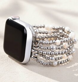 Cape Diablo Shimmering Pearl Stretch Apple Watch Strap