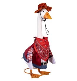 Evergreen Wild West Porch Goose Outfit