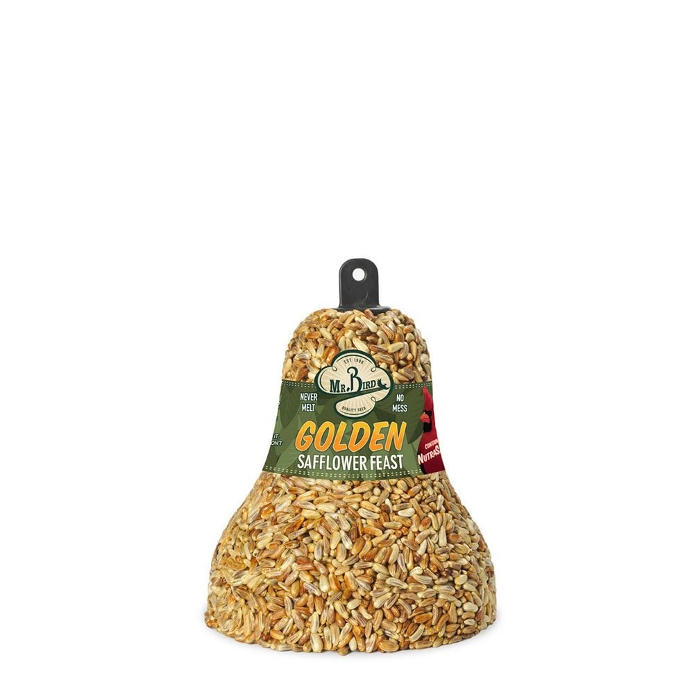 Mr. Bird Golden Safflower Birdseed Seed Bell