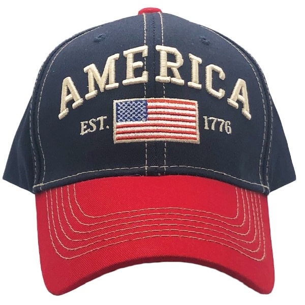 I Love My Freedom America 1776 Freedom Hat Embroidered