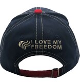 I Love My Freedom America 1776 Freedom Hat Embroidered