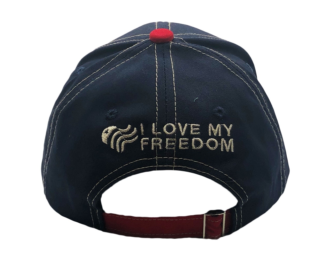 I Love My Freedom America 1776 Freedom Hat Embroidered