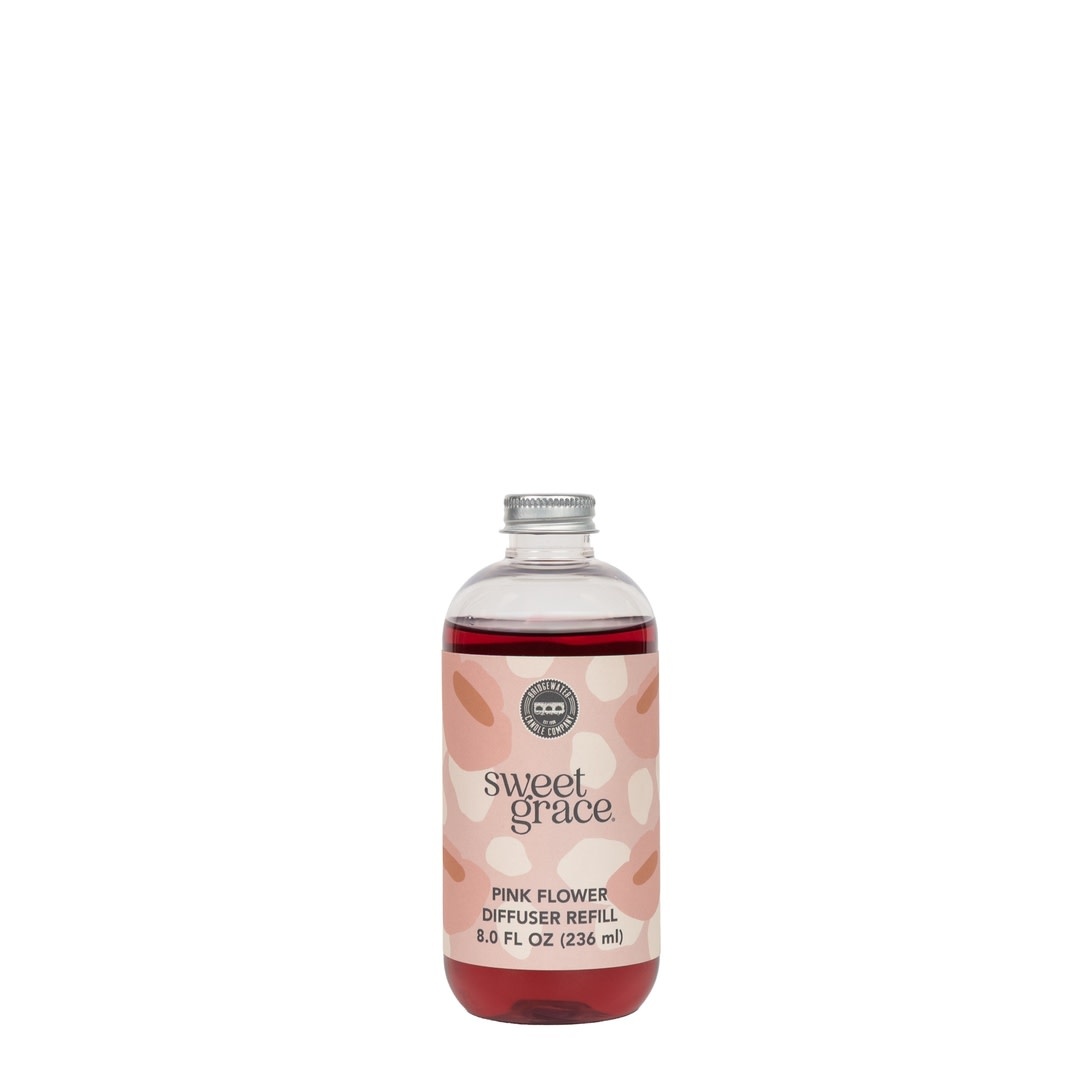 Bridgewater Candle Company Sweet Grace Pink Dye Fragrance Refill Oil 4pk
