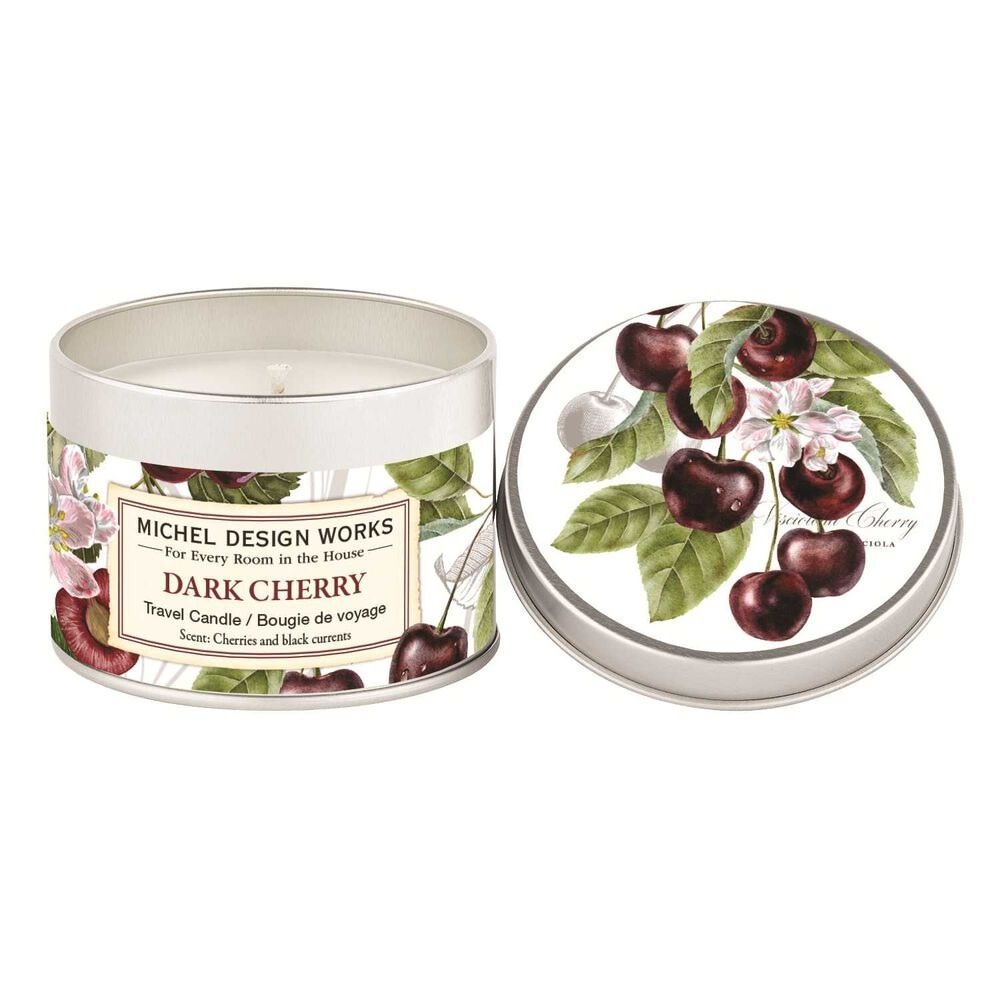 Michel Design Works MDW Dark Cherry Travel Candle