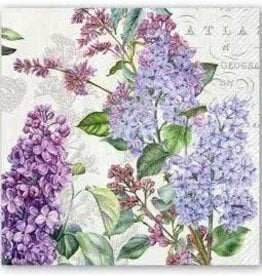 Michel Design Works MDW French Lilacs Cocktail Napkin