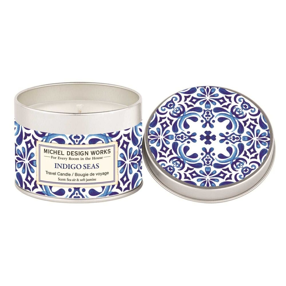 Michel Design Works MDW Indigo Seas Travel Candle