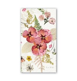 Michel Design Works MDW Pressed Flowers Hostess Napkin