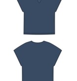 Liverpool Los Angeles cloudwear dolman capsleeve v-neck top