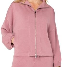 Liverpool Los Angeles cloudwear zip up funnel neck jacket