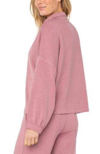 Liverpool Los Angeles cloudwear zip up funnel neck jacket