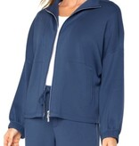 Liverpool Los Angeles cloudwear zip up funnel neck jacket