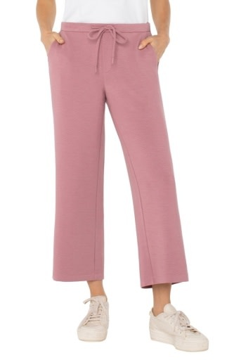 Liverpool Los Angeles cloudwear pull on wide leg crop trouser