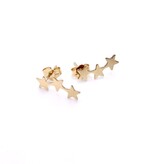 Erin Gray Teen Stud No 1 in 14k gold-filled triple star