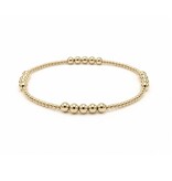 Erin Gray The Hamptons 2x4 14k Gold-Filled Beaded Bracelet