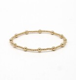 Erin Gray Malibu 2x4 14k Gold-Filled Beaded Bracelet