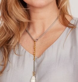 Cobblestone Living Sophia Mother of Pearl Necklace