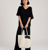 Cobblestone Living Black Coletta Short Sleeve Sweater