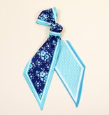 FLEURISH Twirl & Tie Scarf Accessory-Endless Daydream Navy