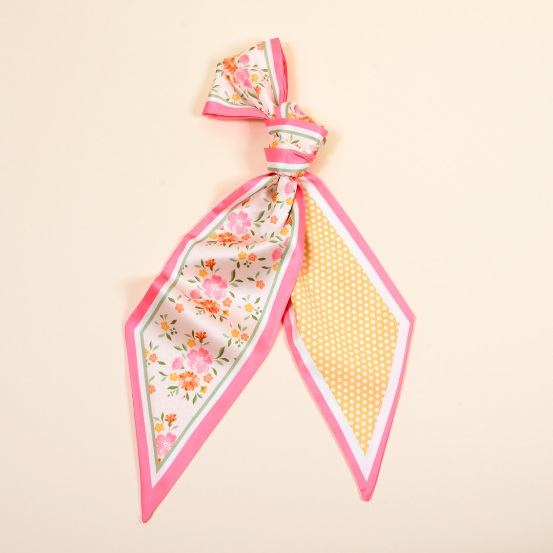 FLEURISH Twirl & Tie Scarf Accessory-Endless Daydream Cream