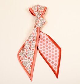 FLEURISH Twirl & Tie Scarf Accessory-Everbloom Dusty Rose