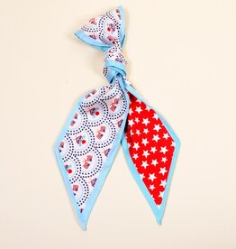 FLEURISH Twirl & Tie Scarf Accessory–All-American Darling