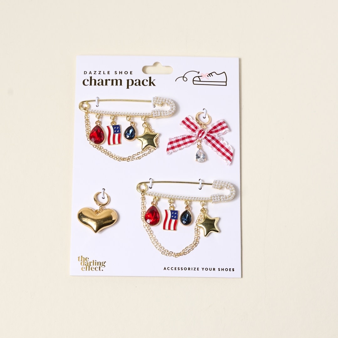 FLEURISH Dazzle Shoe Charm Pack–Miss Americana