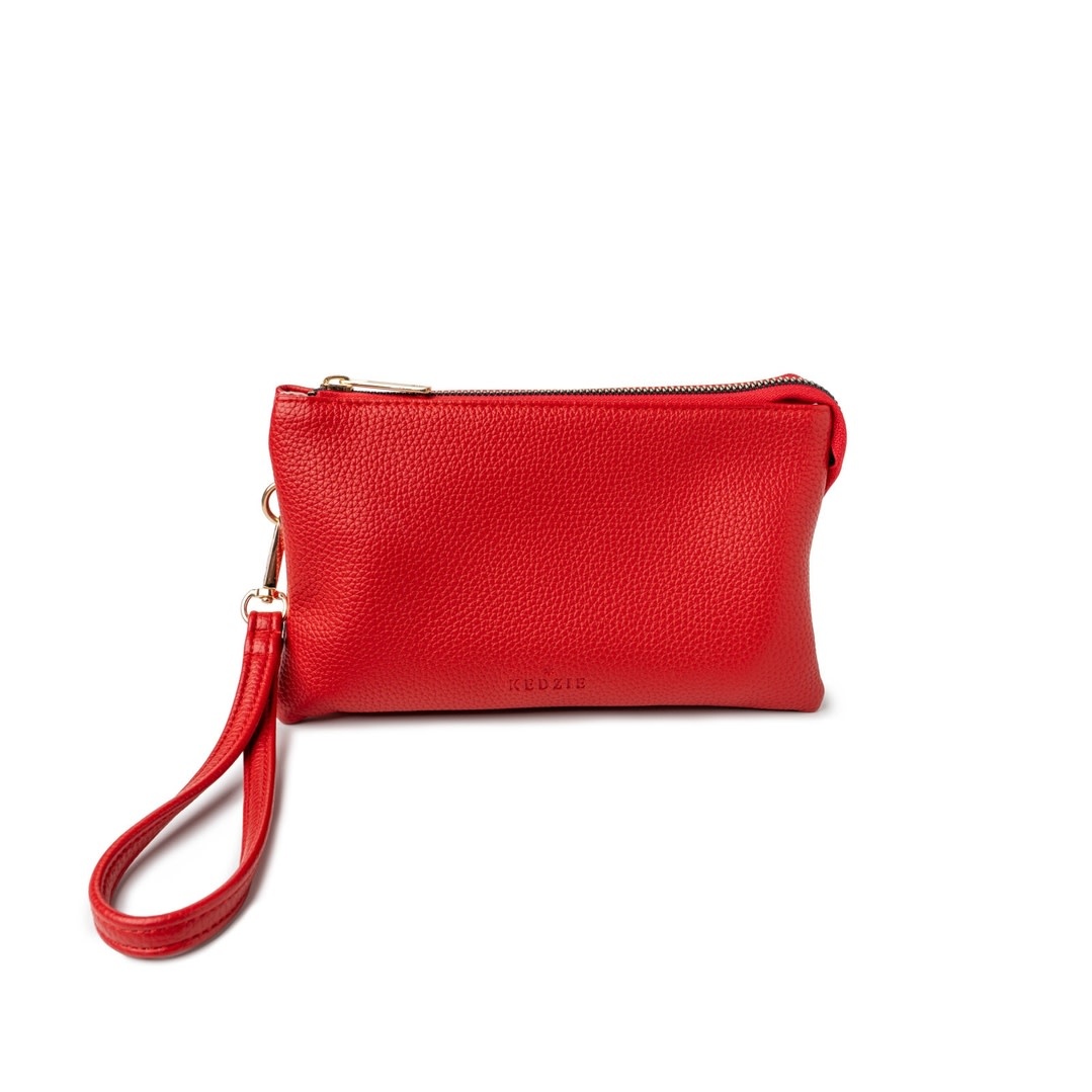 Kedzie Red Kedzie Eclipse Convertible Wallet Crossbody