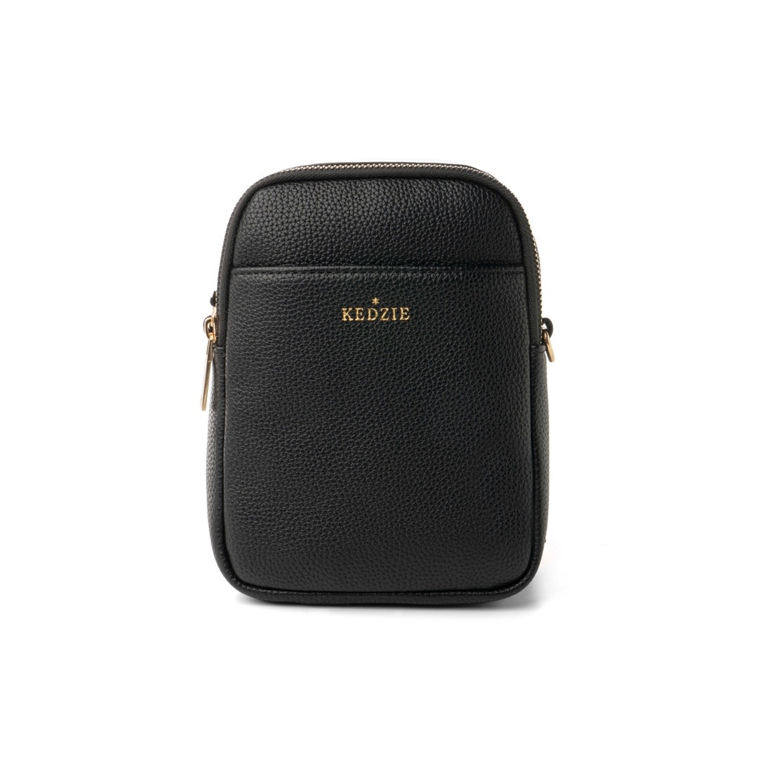 Kedzie Black Kedzie Solstice Convertible Crossbody