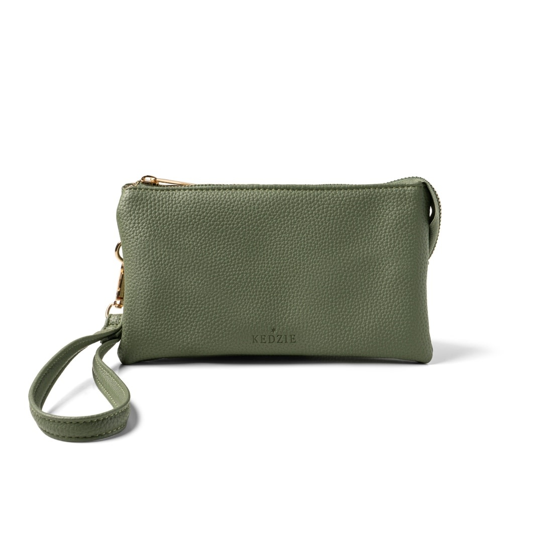 Kedzie Green Kedzie Eclipse Convertible Wallet Crossbody