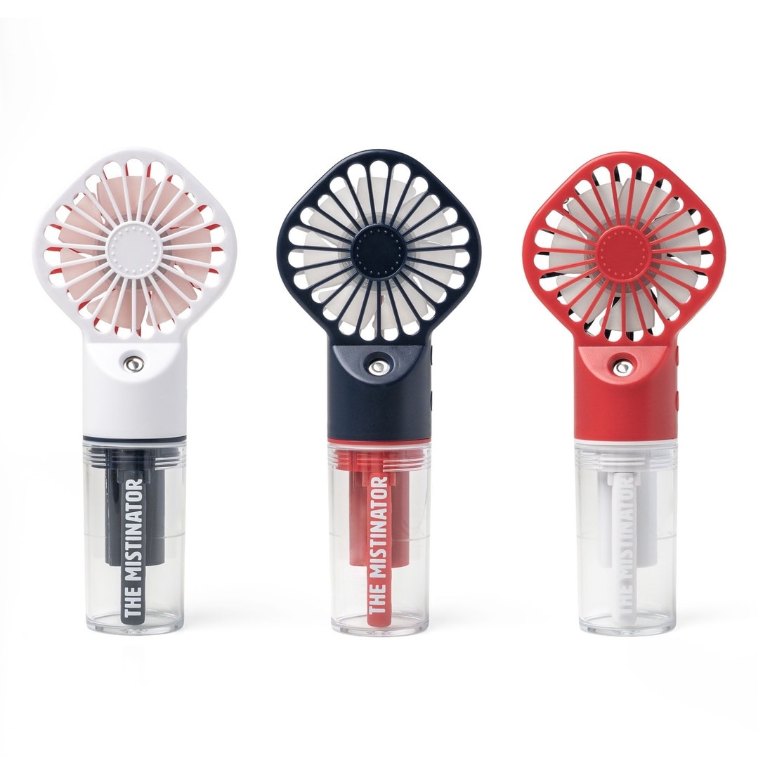DM Merchandising United We Swag 2-in-1 Rechargeable Misting Fan