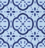 Boston International Paper Guest Towels 16 ct Amalfi Cucina Blue