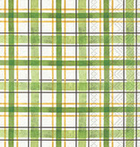 Boston International Paper Guest Towels 16 Ct Lucky Cuties Plaid