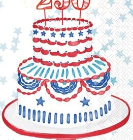 Boston International Paper Guest Towels 16 ct USA 250th Semiquincentennial