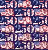 Boston International Paper Cocktail Napkin 20Ct USA 250 Flags Semiquincentennial